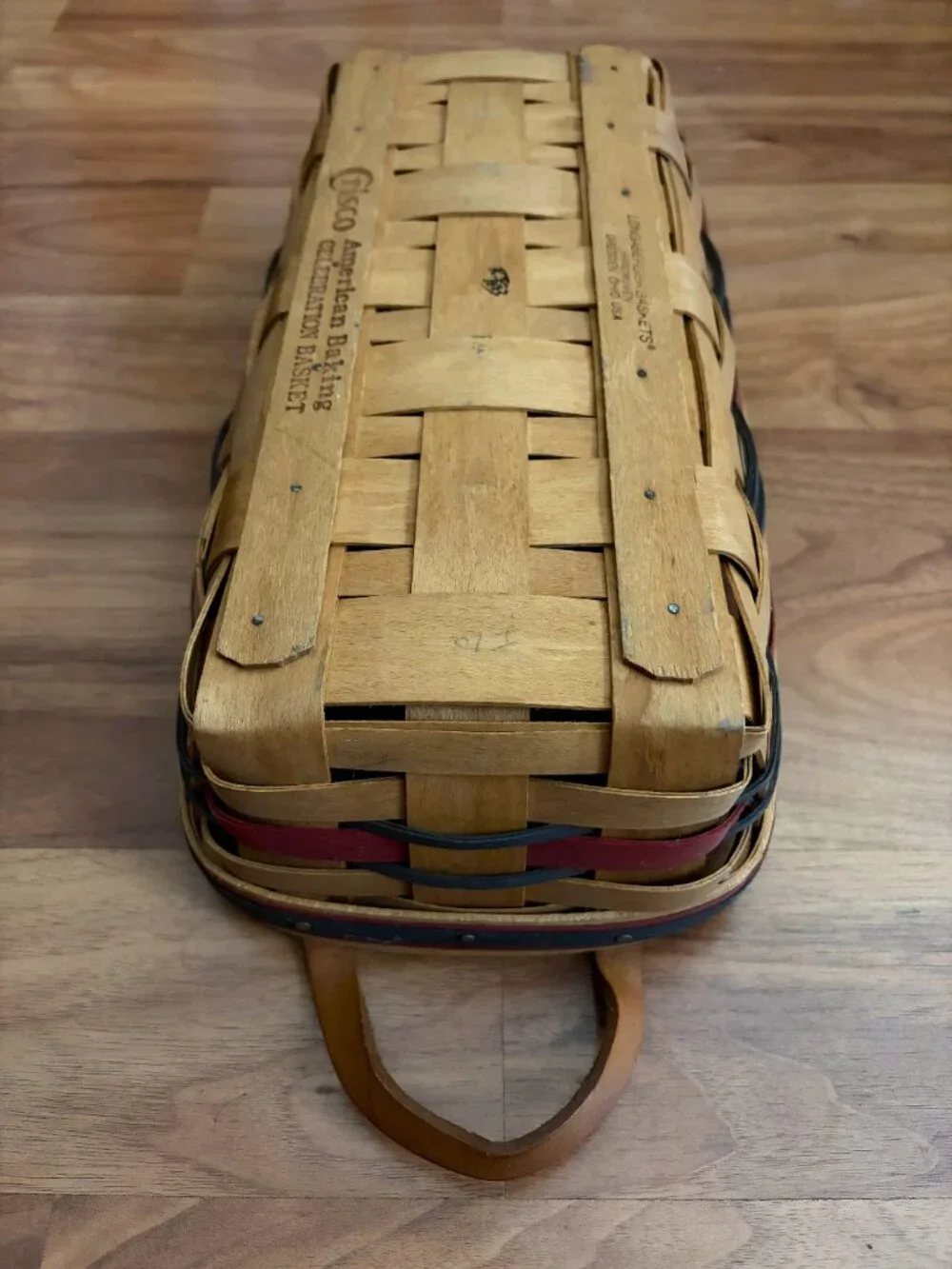 Vintage 1993 Longaberger Crisco American baking celebration basket